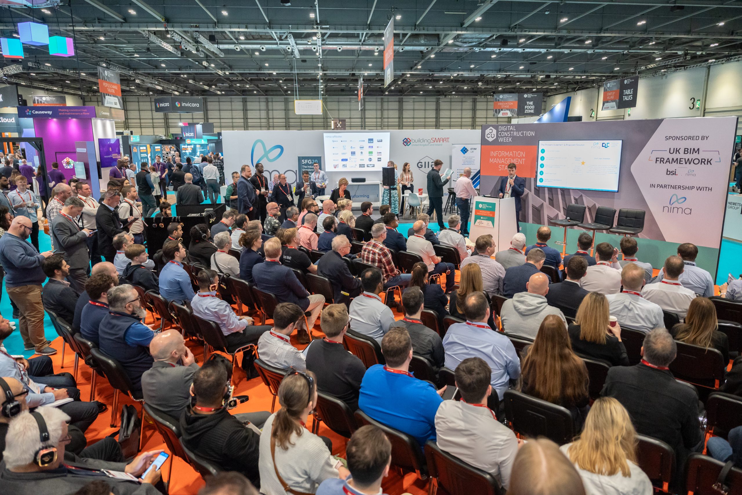 Audience shot at DCW 2025